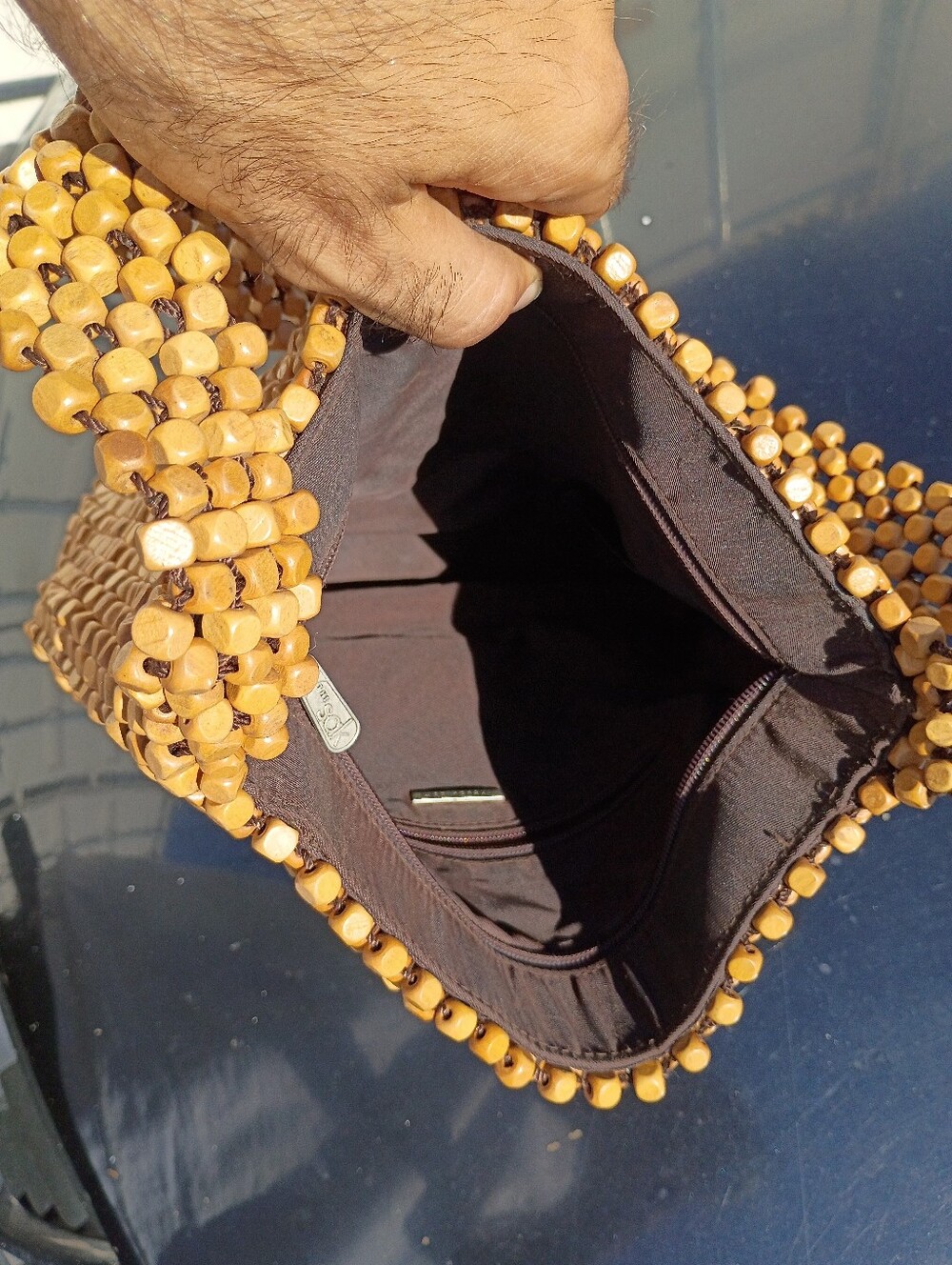 The Sak Beaded Bead Bag Pre-owned - Picture 9 of 14